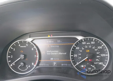 2021 Nissan Altima Sr Fwd z USA, uszkodzony, nr VIN 1N4BL4CV9MN331155